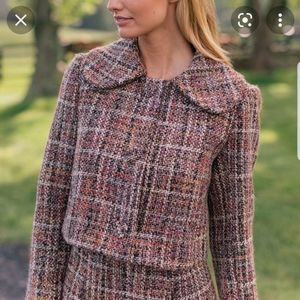 Gal Meets Glam Ramona tweed jacket size 6